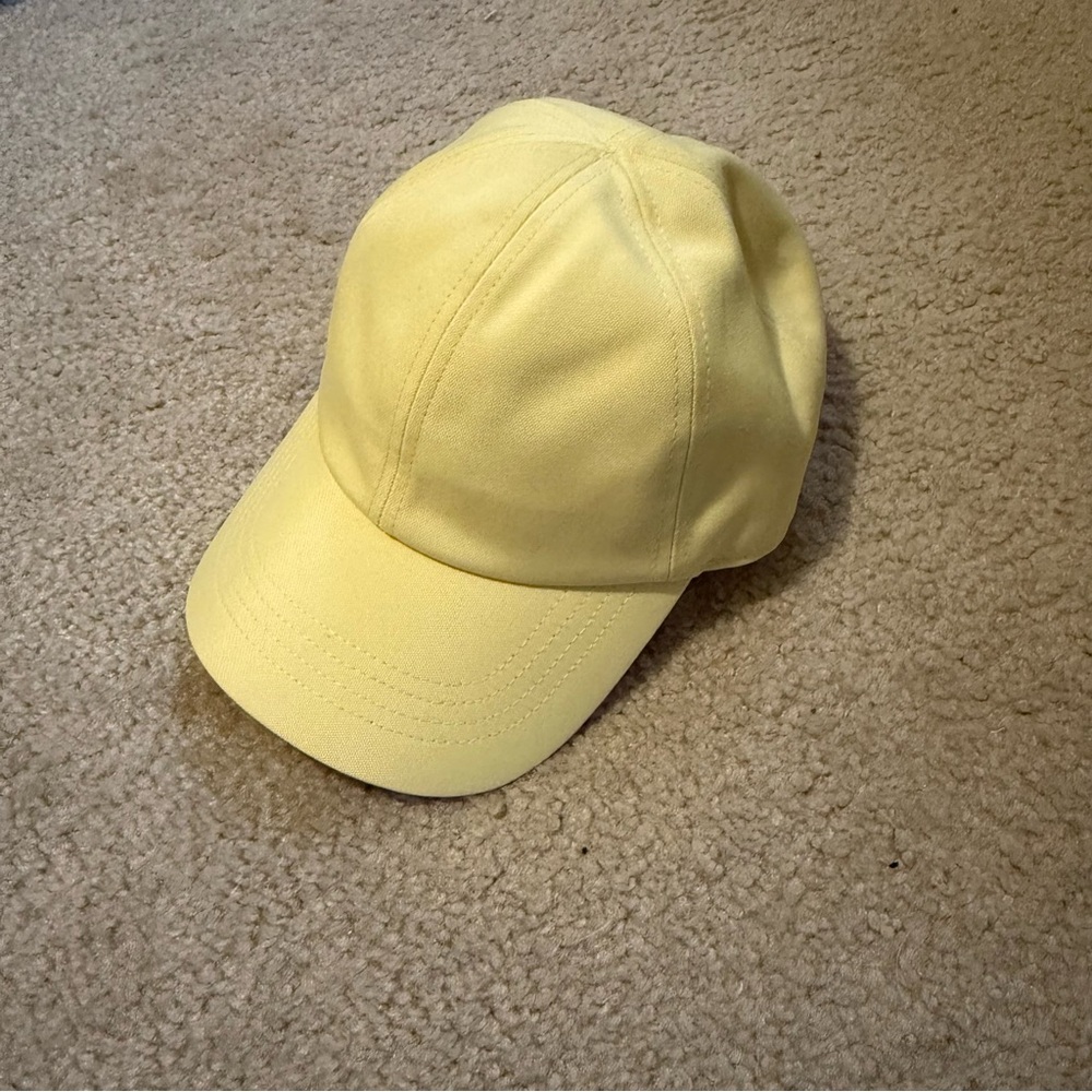 Madewell Butter Yellow Baseball Cap